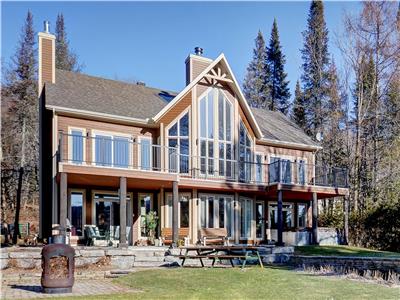 Chalet Lac Sept-les (Le Jardin)