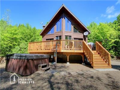 * PASSION CHALETS * | LE GRAND CDRE | SPA - GAME TABLES - LOG CABIN