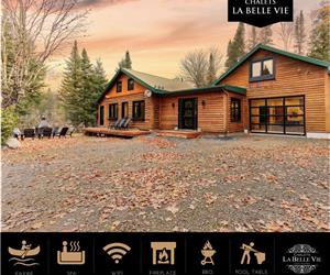 Chalet Familia waterfront in the heart of the Laurentians