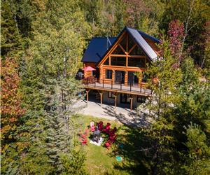 Chalet le Vgiard, Bois rond, St-Cme, Spa et billard