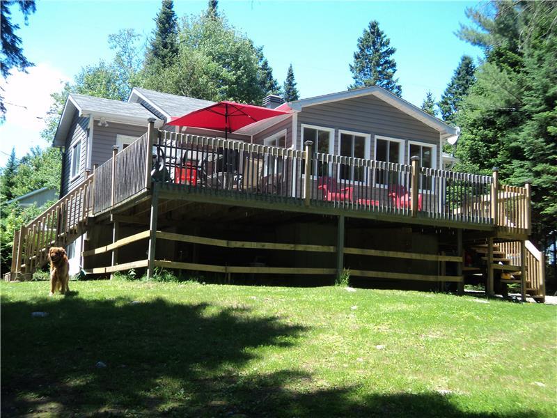 location chalet ski montcalm