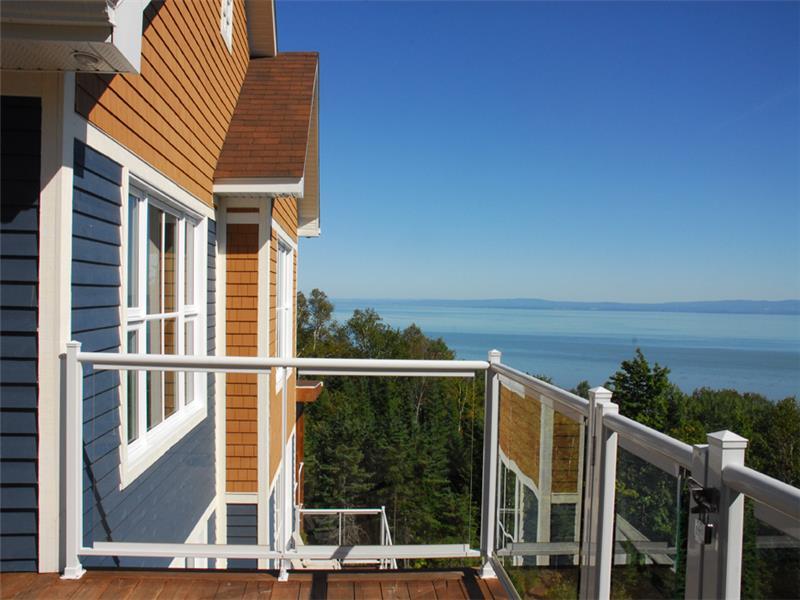 Chalet Ski Nature face au fleuve Chalet à louer PetiteRivièreSaint