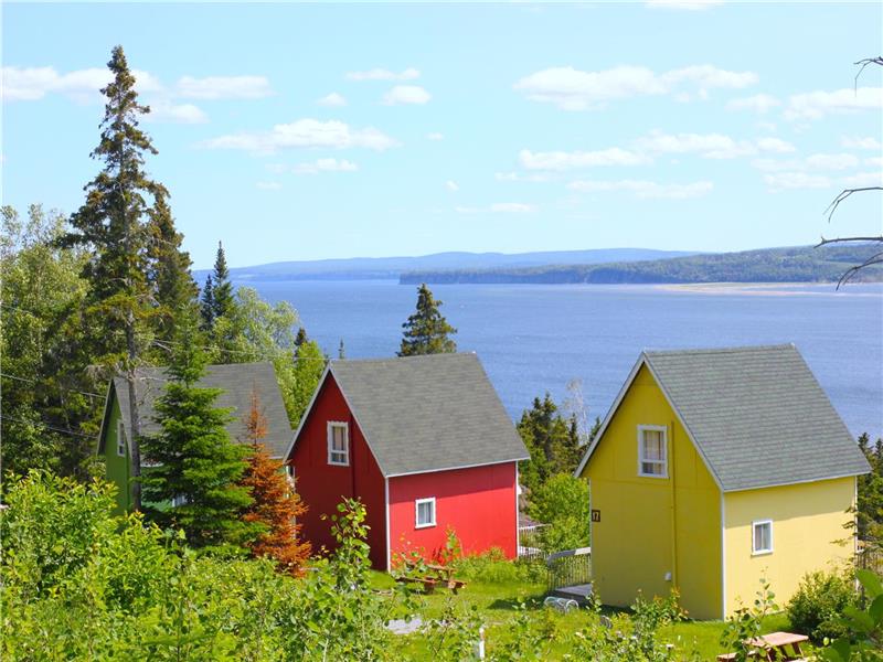 Chalets du Parc Gaspé Forillon, Plage de Penouille, Baignade, Pêche, Vélo, Kayak