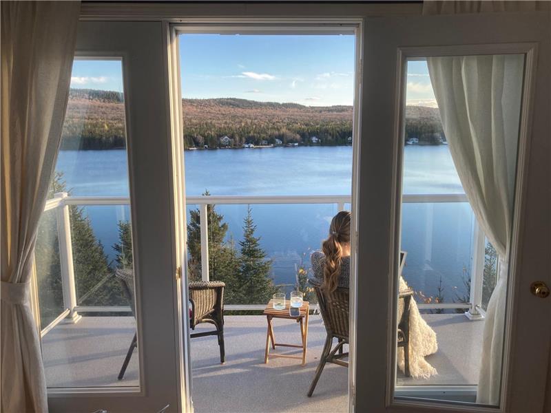 Vue imprenable Lac TroisSaumons Chalet à louer StAubert PL22977