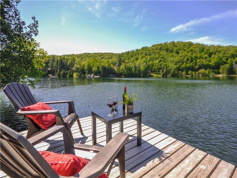 Le chalet du lac Louise Chalet à louer StAdolphed'Howard DI25065