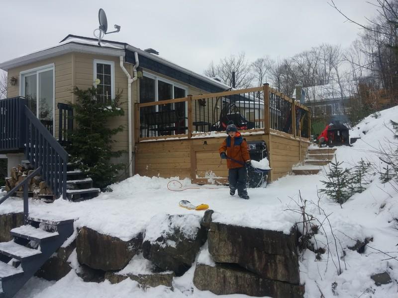 location chalet ski montcalm