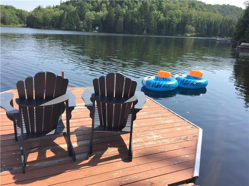 Chalet bord de l'eau dans le Chalet à louer StAdolphed'Howard OR