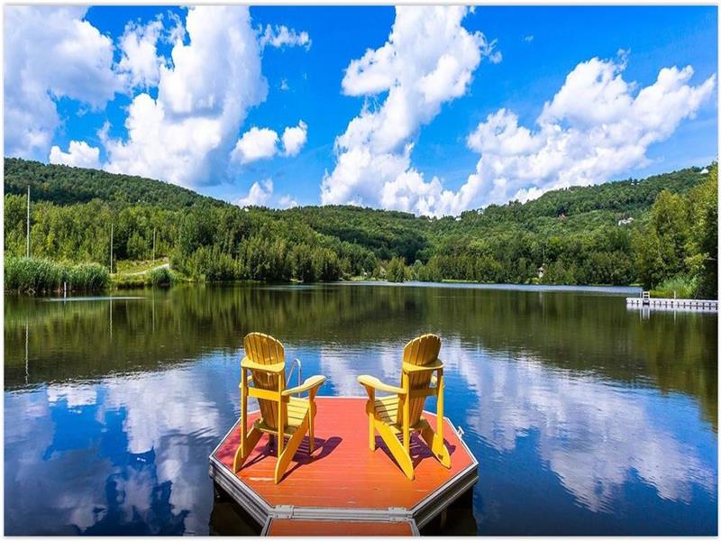 Chalet du lac Chalet à louer Bromont OR27213 ChaletsAuQuebec