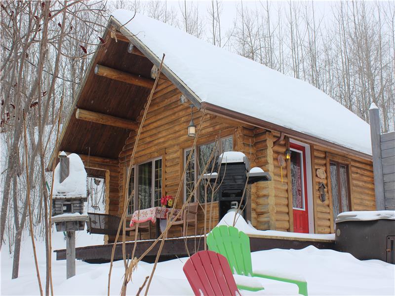 Les Chalets Enchantés/ spa privé - Chalet à louer St-Boniface | PL-2790 ...