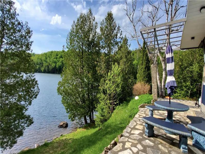 Chalet Bleu Calm Lakeside 3 StAdolphed'Howard Cottage Rental