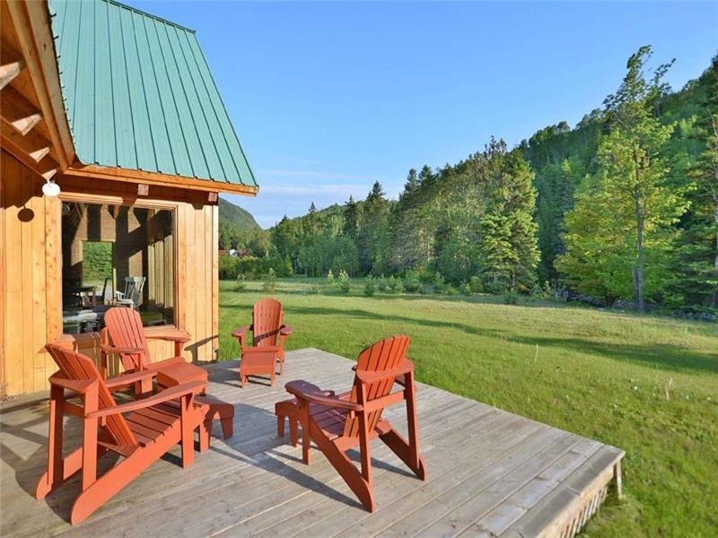 Le chalet de l'anse Chalet à louer L'AnseSaintJean PL31215