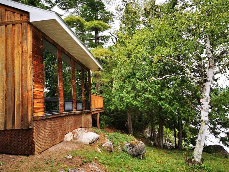 Petite Ourse, Chalet, bord de Chalet à louer SteThérèsedela