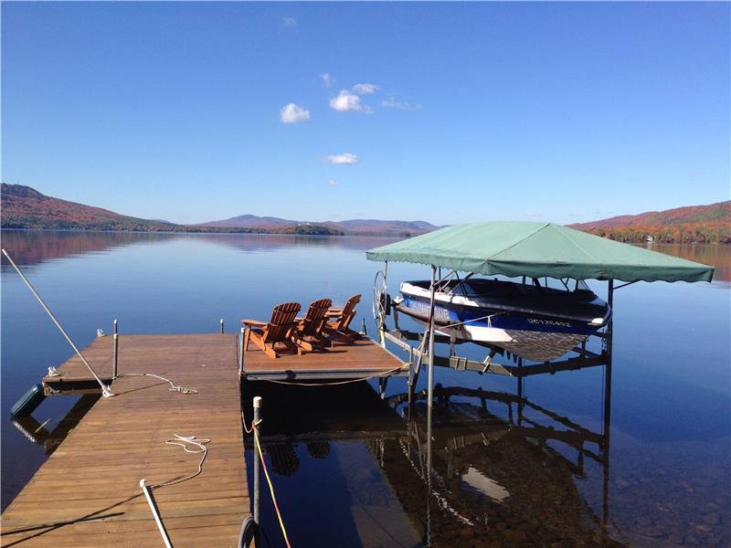 Lac Ouareau Franc Ouest St Donat Chalet à louer StDonat DI34376