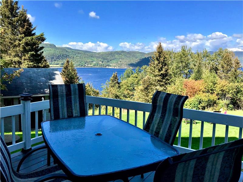 Le Panoramique du Fjord Chalet à louer L'AnseSaintJean PL34898