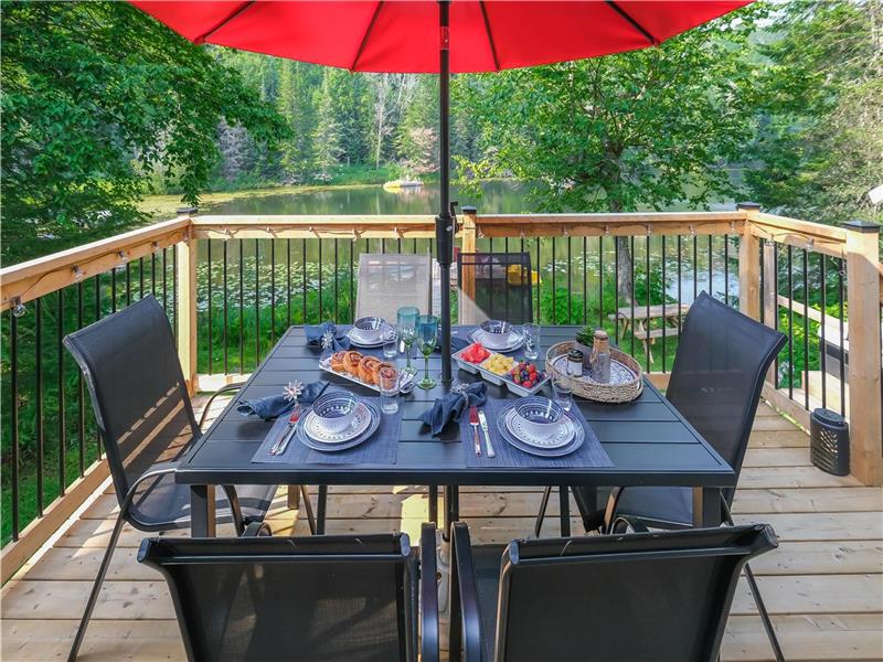 Chalet du domaine Spa et Vue! Chalet à louer StAdolphed'Howard