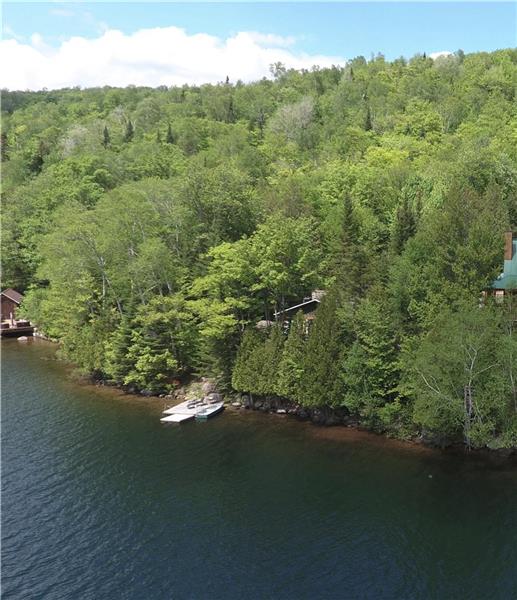 Waterfront cottage lake Duhamel MontTremblant Cottage Rental OR
