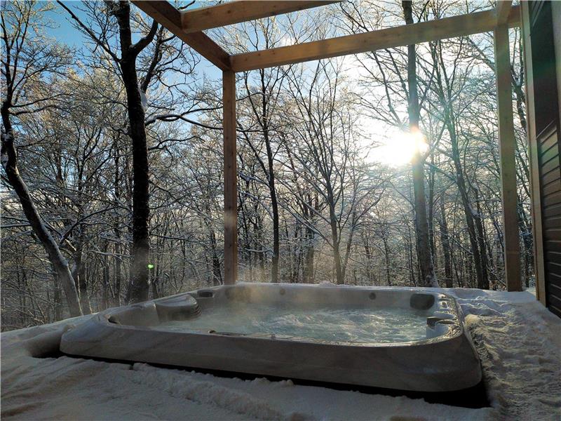 Panorama Estrie et Spa. Location au Chalet à louer StÉtiennede