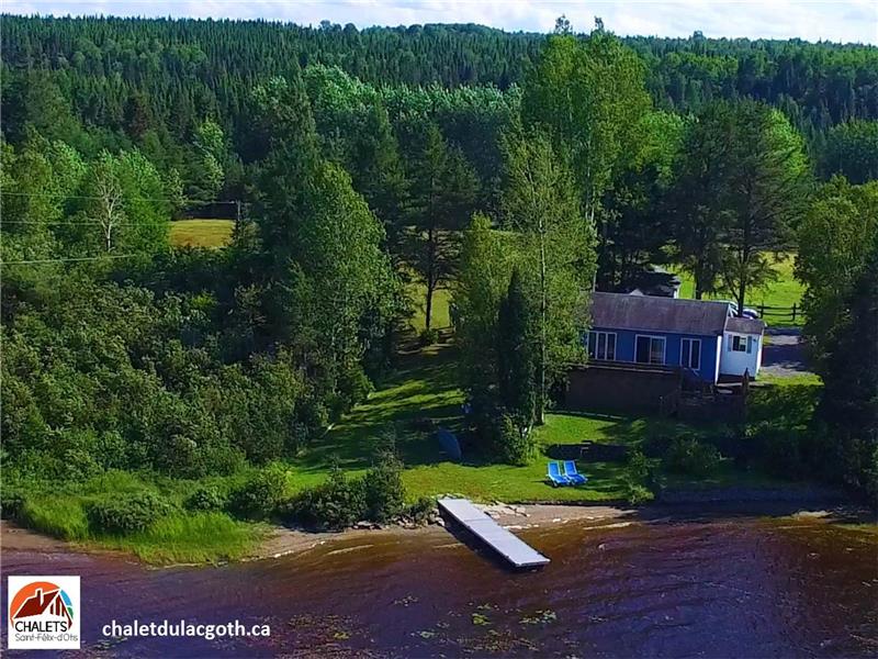 Chalet du Lac Goth Chalet à louer StFélixd'Otis PL5473