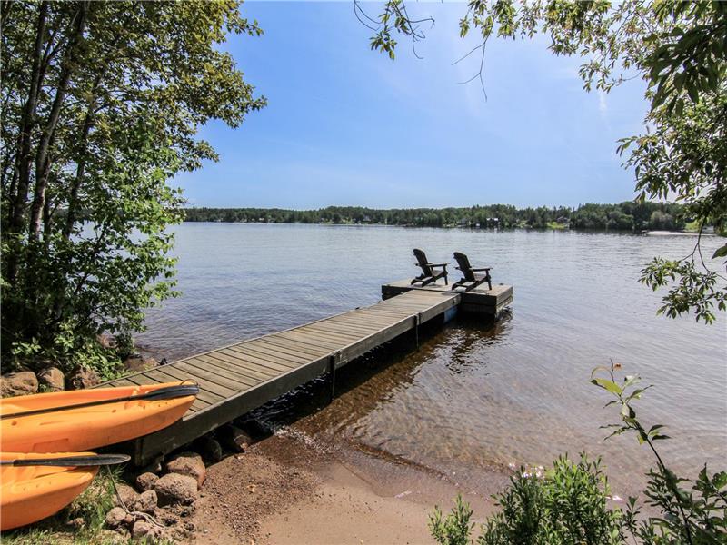 Entre Deux EauxLac Otis Chalet à louer StFélixd'Otis PL7174