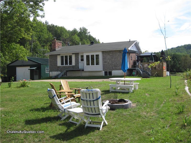 Chalet Rivière La Lièvre Chalet à louer NotreDameduLaus PL8577