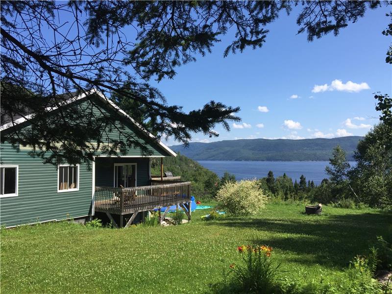 Villa de la Montagne Vue Fjord Chalet à louer SteRoseduNord OR