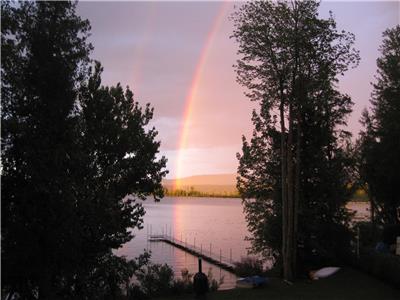 La maison Bleu: 4 CAC Chalet sur Lac Brome: Louer pour  plus de 30 jours