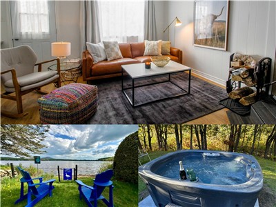 Repere d'Eastman – Spa • Wood fireplace