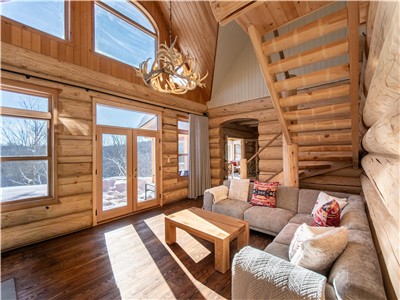 Chalet Black Eagle Spa bord de Lac Fiddler