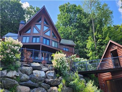 Le Haut-Perché — Chalet en montagne pour 8, un séjour en nature à partager en Estrie